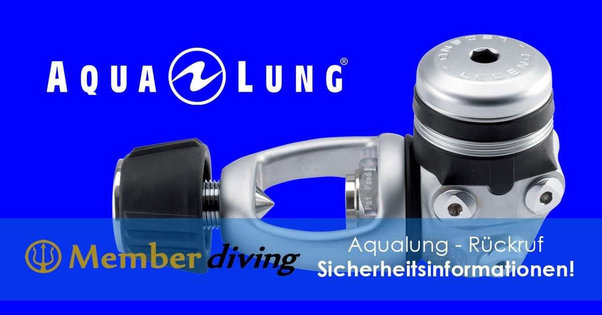 Sicherheitsinformation Aqualung