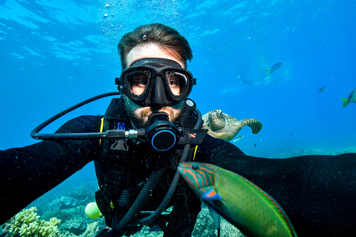 Member Diving macht den Unterschied Ein Schweizer Touch in tropischen Gewässern