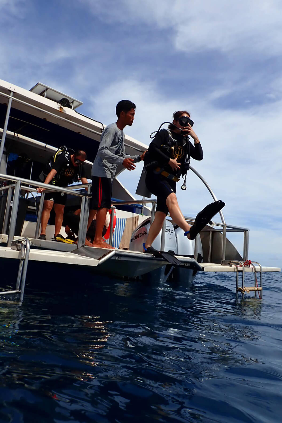 Scuba Diving with Member Diving