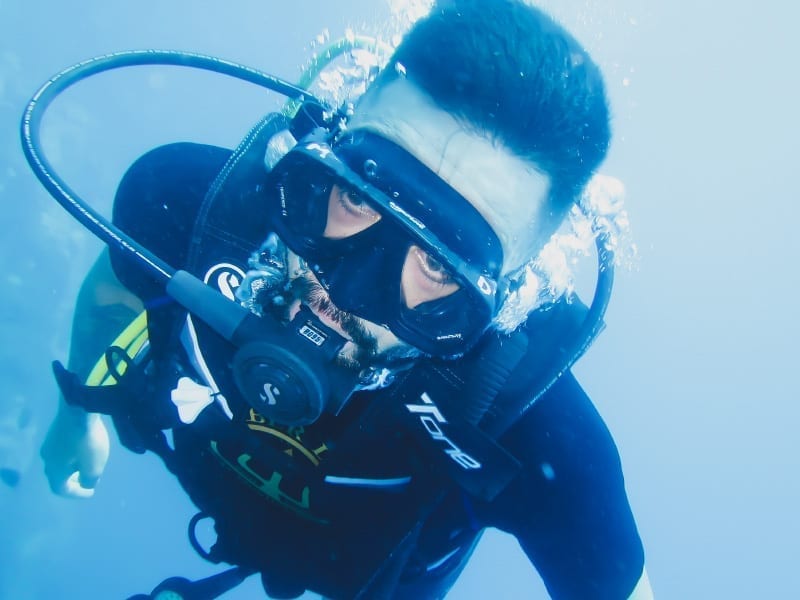 Diving and diving excursion