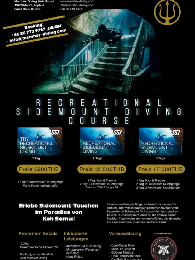 Come and Try memberdiving Koh Samui